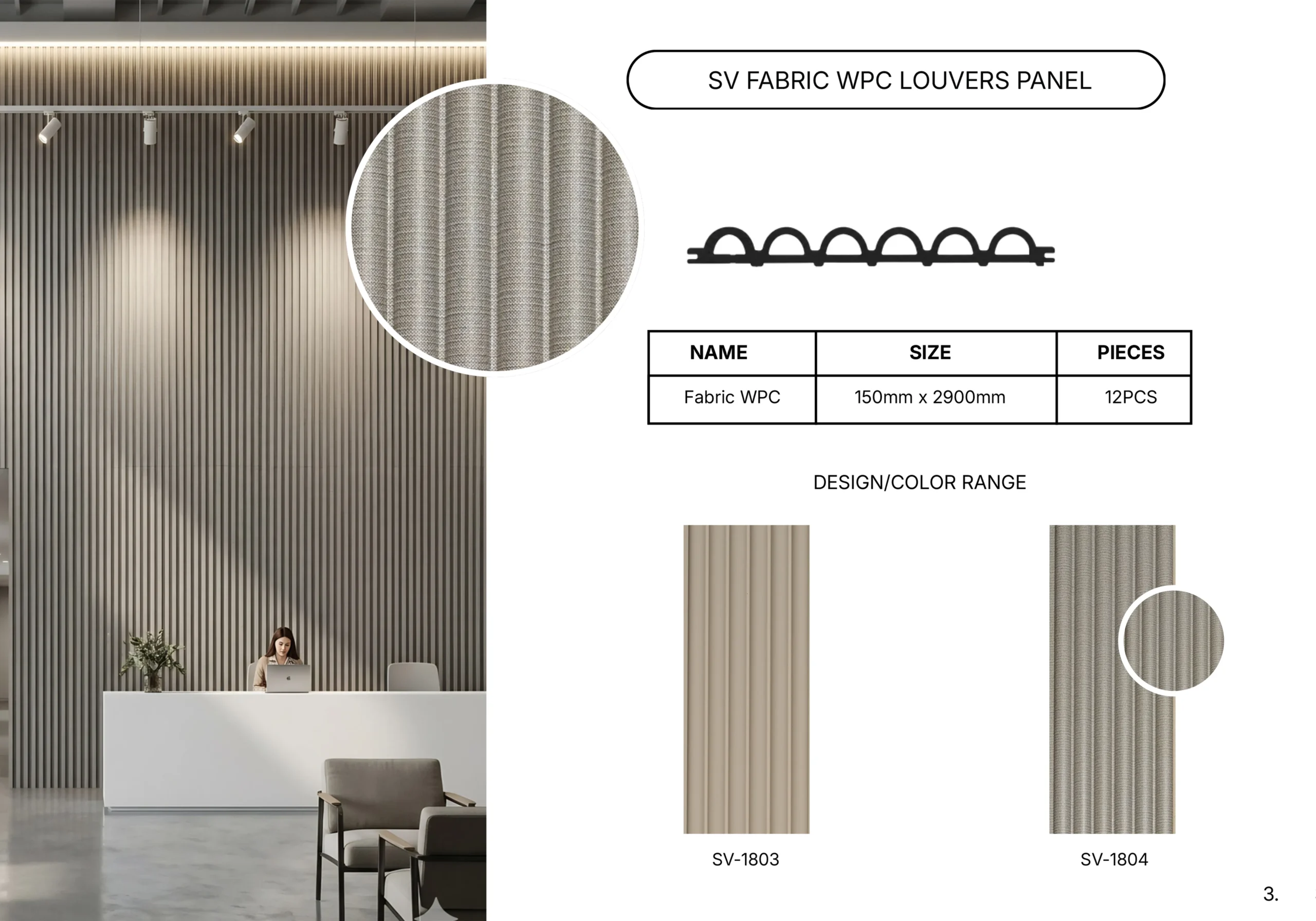 Geometric Vein Panel